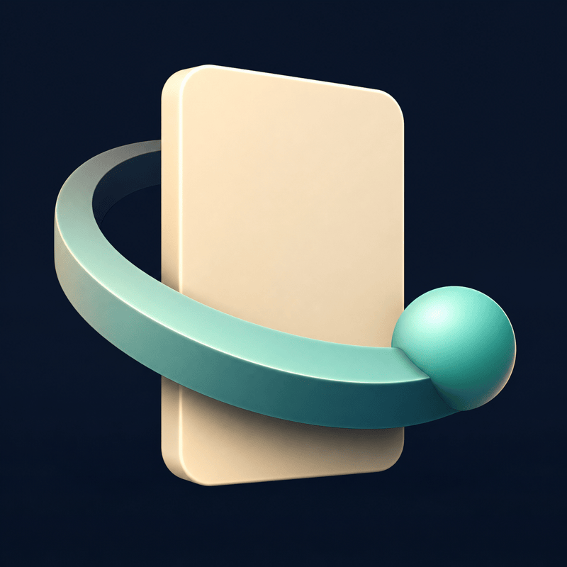 Poster Orbit ShowNext app icon concept